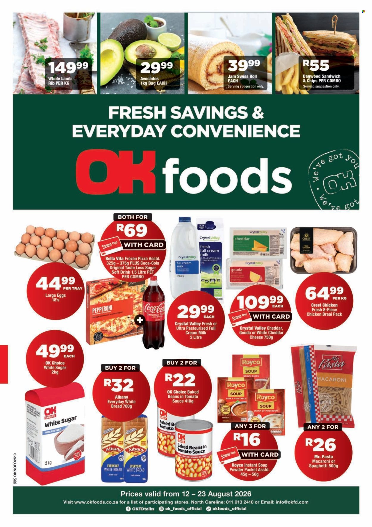 OK Foods specials - 08.12.2026 - 08.23.2026. Page 1