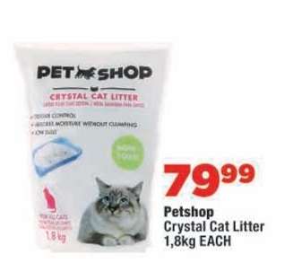 Petshop Crystal Cat Litter