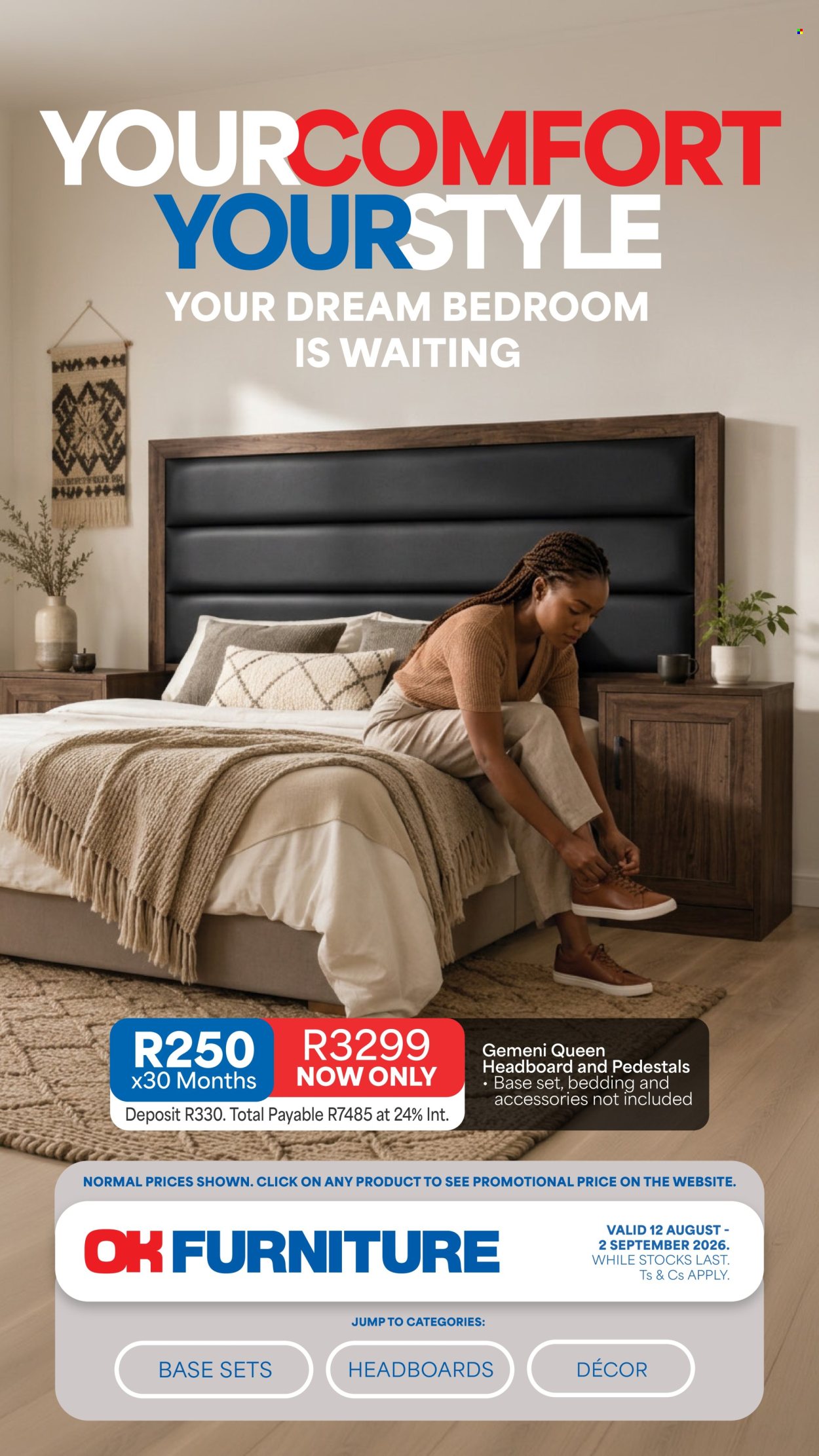 OK Furniture specials - 08.12.2026 - 09.02.2026. Page 1