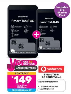 Vodacom Smart Tab 8 4G 32GB Tablet