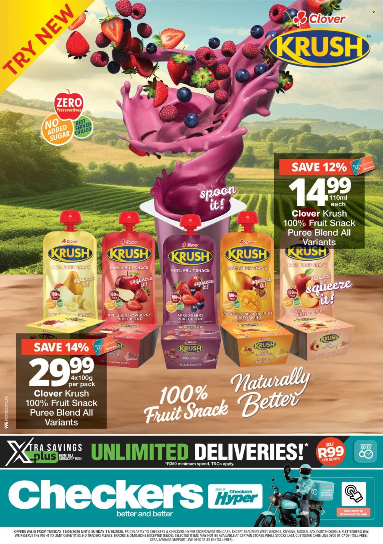 Checkers specials - 08.10.2026 - 10.11.2026. Page 1
