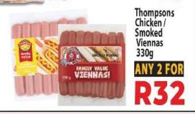 Thompsons Chicken / Smoked Viennas