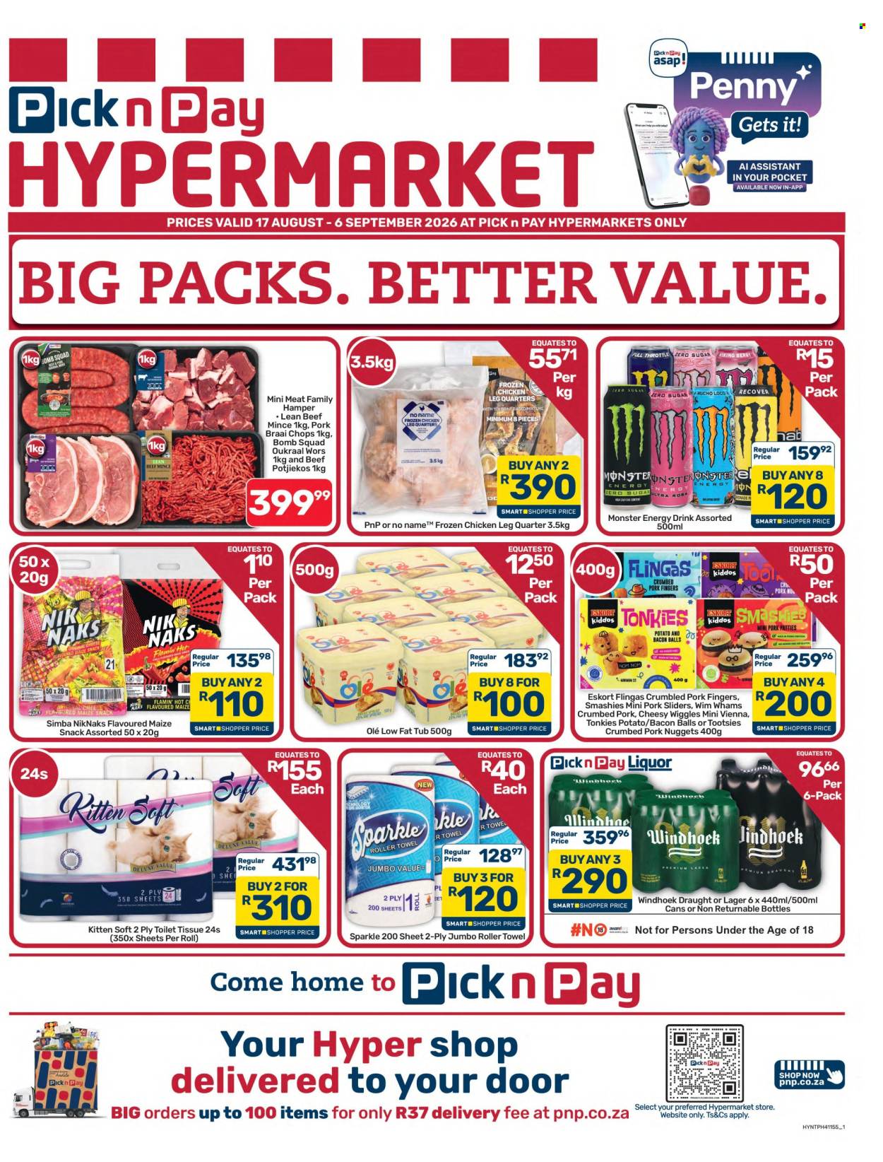 Pick n Pay Hypermarket specials - 08.17.2026 - 09.06.2026. Page 1