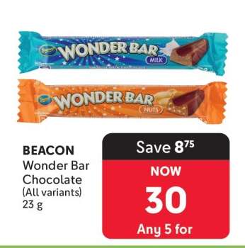 BEACON Wonder Bar Chocolate (All variants)