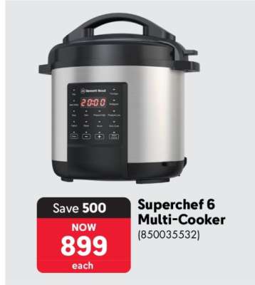 Superchef 6 Multi-Cooker