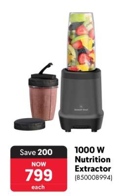 1000 W Nutrition Extractor