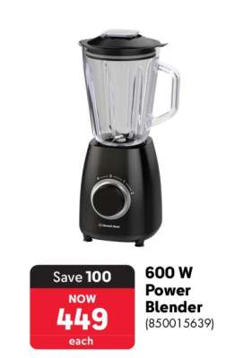 600 W Power Blender