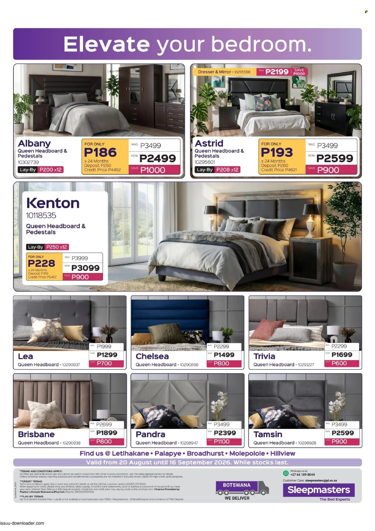 Sleepmasters specials - 08.20.2026 - 09.16.2026. Page 4