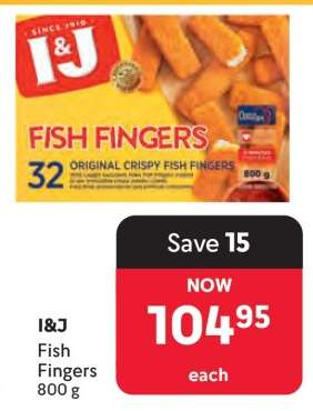 I&J Fish Fingers