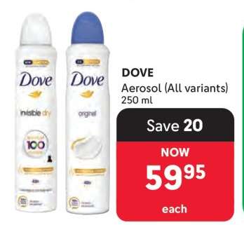 Dove Aerosol (All variants)