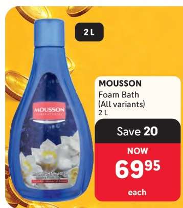 Mousson Foam Bath