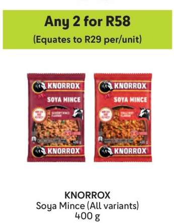 KNORROX Soya Mince (All variants)