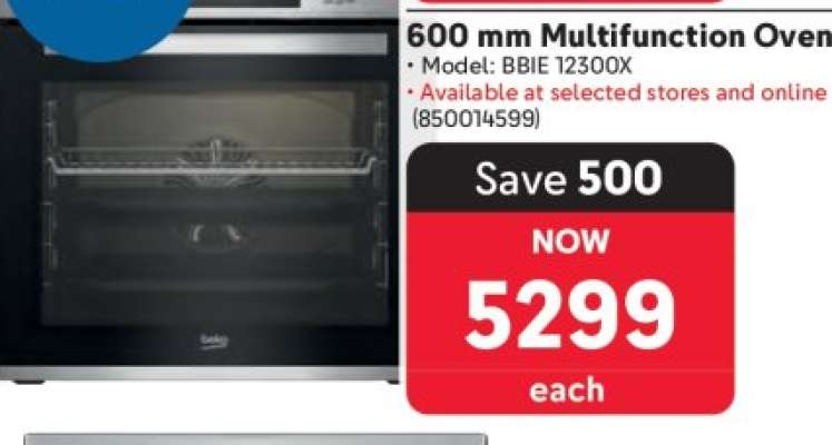 600 mm Multifunction Oven