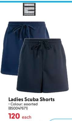 Ladies Scuba Shorts