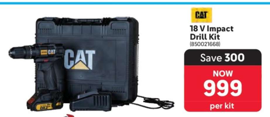 18 V Impact Drill Kit