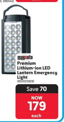 Magneto Premium Lithium-ion LED Lantern Emergency Light