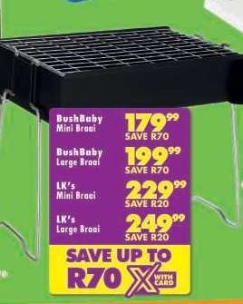 BushBaby Mini Braai