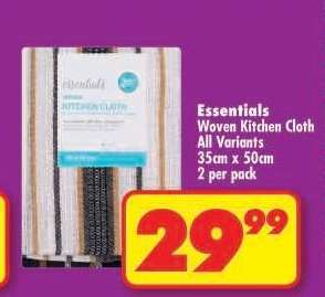 Essentials Woven Kitchen Cloth