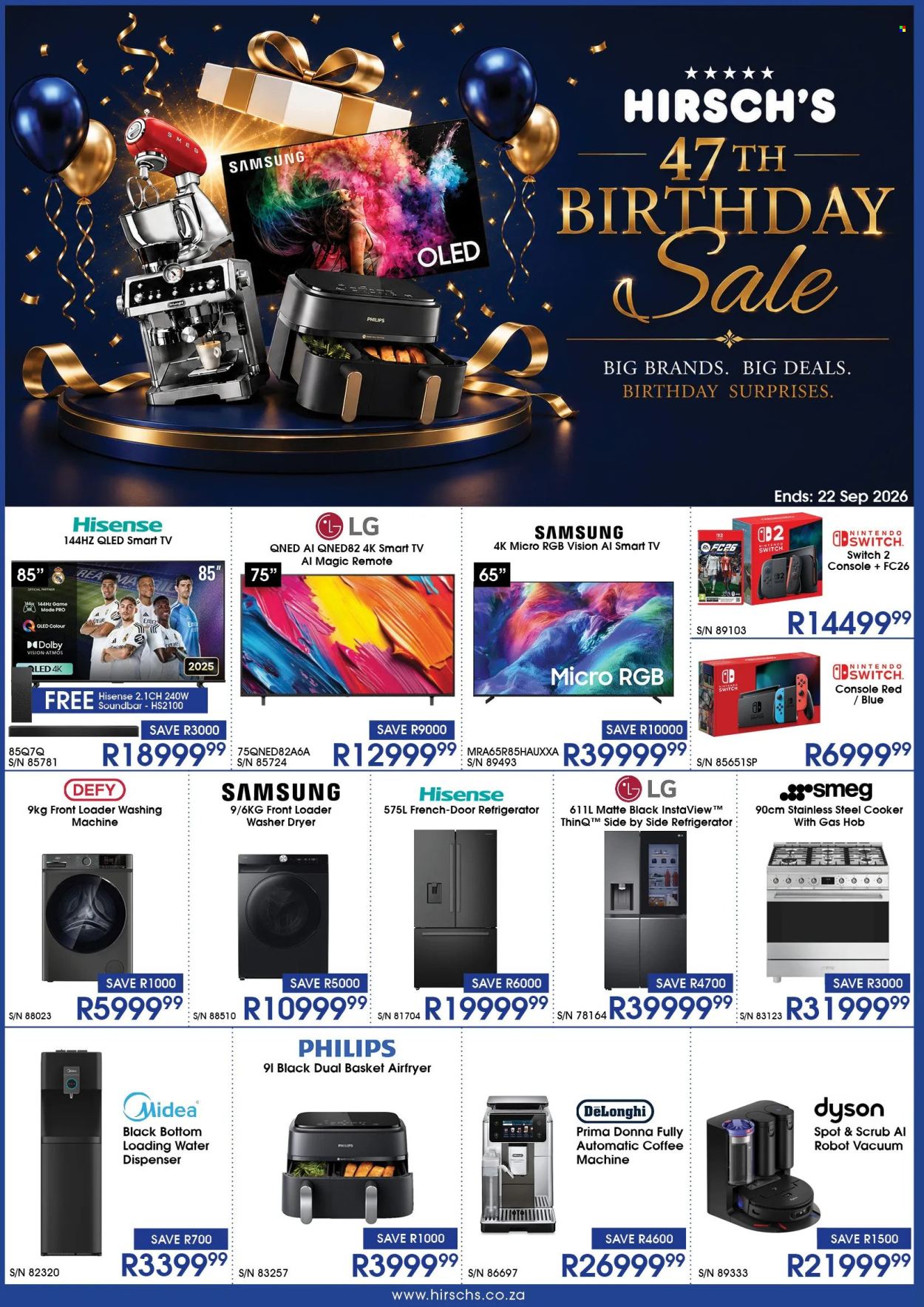Hirsch's specials - 08.20.2026 - 09.22.2026. Page 1