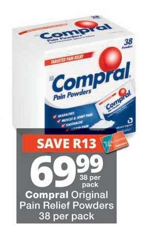 Compral Original Pain Relief Powders