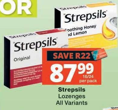 STREPSILS Lozenges (All variants)