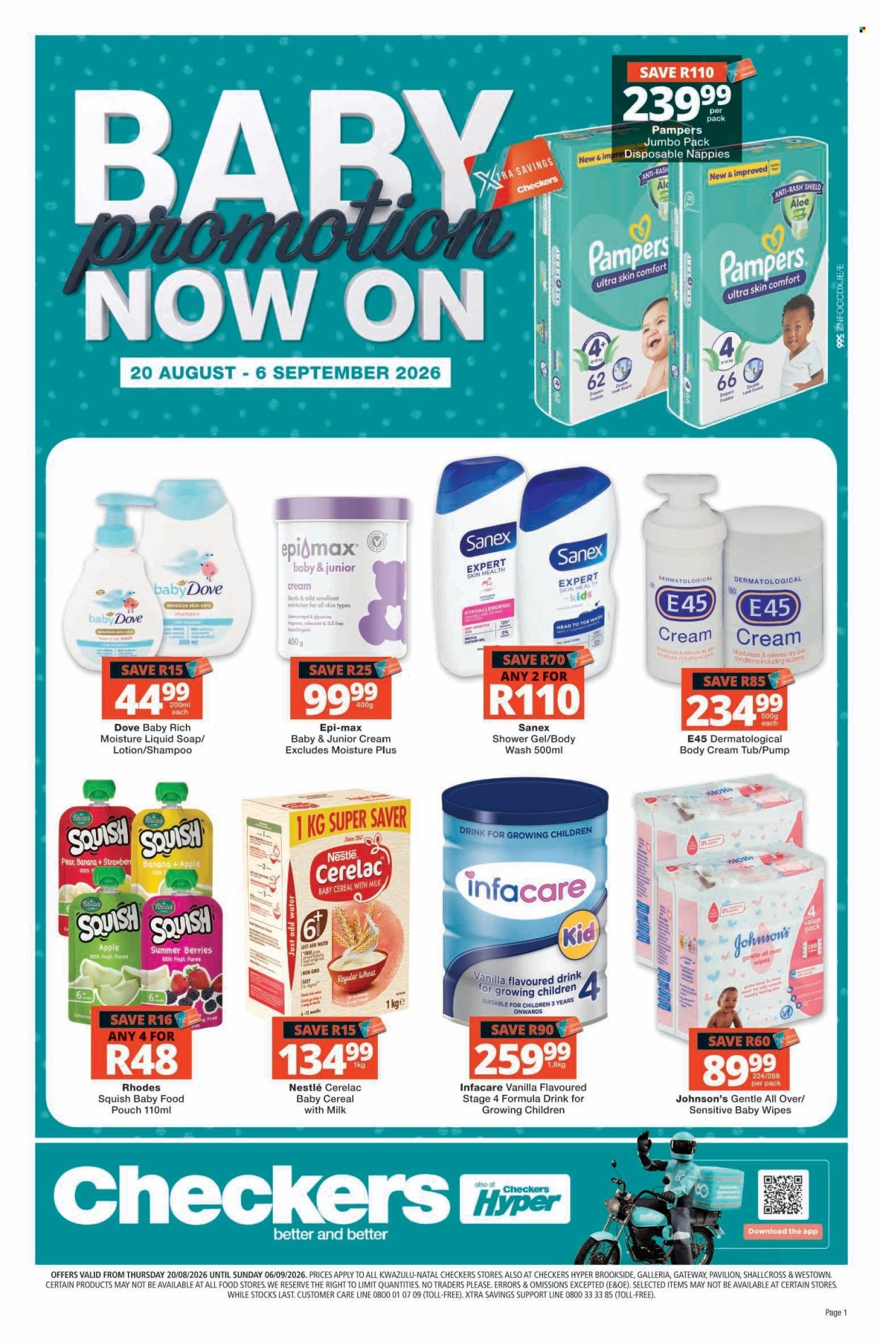 Checkers specials - 08.20.2026 - 09.06.2026. Page 1