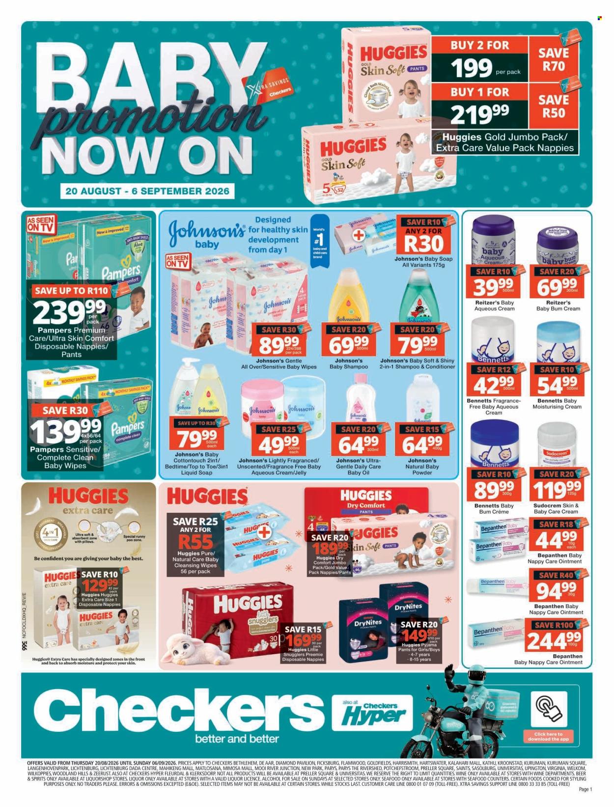 Checkers specials - 08.20.2026 - 09.06.2026. Page 1