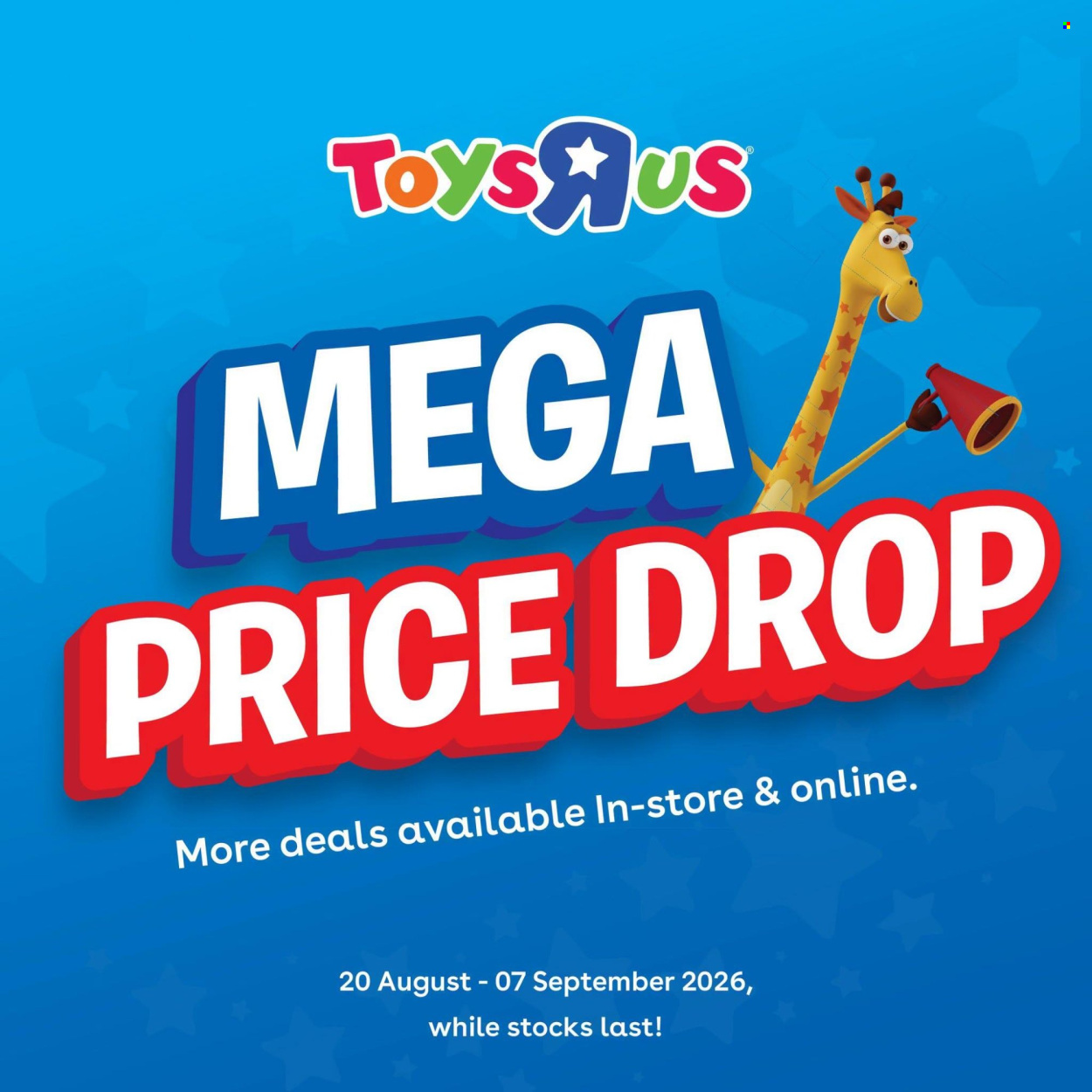 Toys R Us specials - 08.20.2026 - 09.07.2026. Page 1