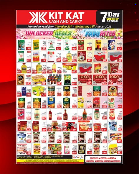 Kit Kat Cash & Carry specials - 08.20.2026 - 08.26.2026. Page 1