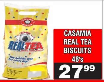 CASAMIA REAL TEA BISCUITS 48's