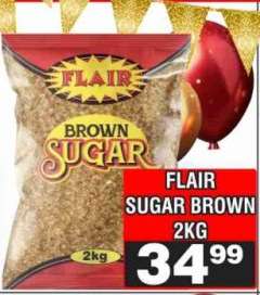 FLAIR SUGAR BROWN 2KG