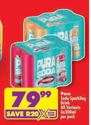 Pura Soda Sparkling Drink