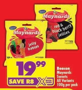 Beacon Maynards Sweets