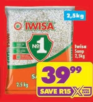 Iwisa Samp 2,5kg