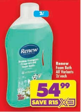Renew Foam Bath All Variants