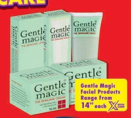GENTLE MAGIC FACIAL PRODUCTS