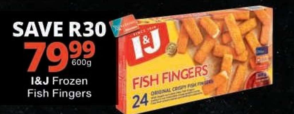 I&J Frozen Fish Fingers
