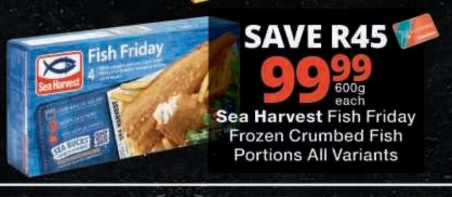 Sea Harvest Fish Friday