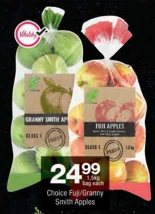 Choice Fuji/Granny Smith Apples