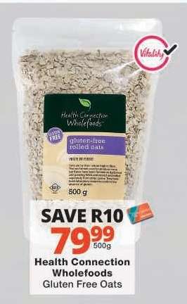 Health Connection Wholefoods Gluten-Free Oats