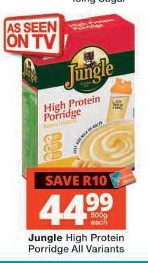 Jungle High Protein Porridge
