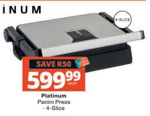 Platinum Panini Press