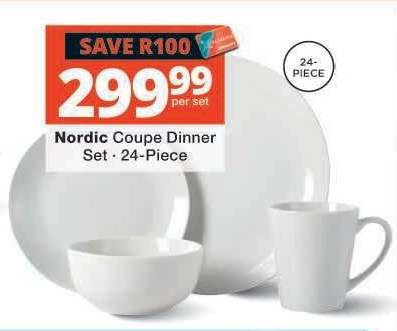 Nordic Coupe Dinner Set