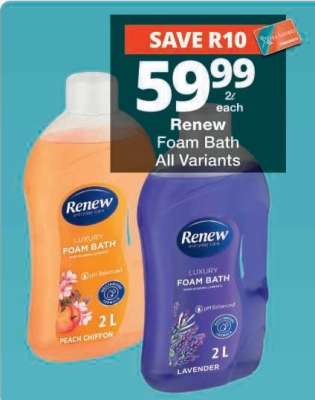 Renew Foam Bath