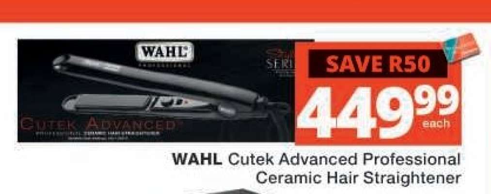 WAHL Cutek Advanced Professional Ceramic Hair Straightener