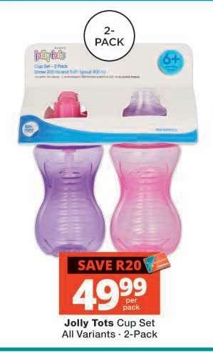 Jolly Tots Cup Set