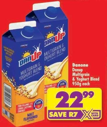 DANONE DANUP MULTIGRAIN & YOGHURT BLEND 950g