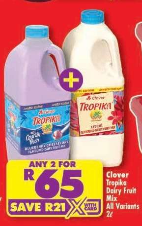 Clover Tropika Dairy Fruit Mix
