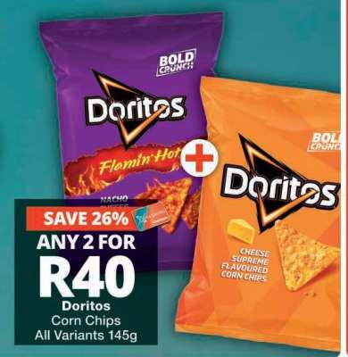 DORITOS CORN CHIPS