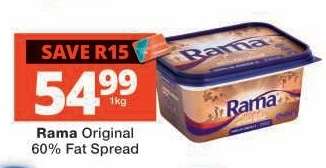 Rama Original 60% Fat Spread